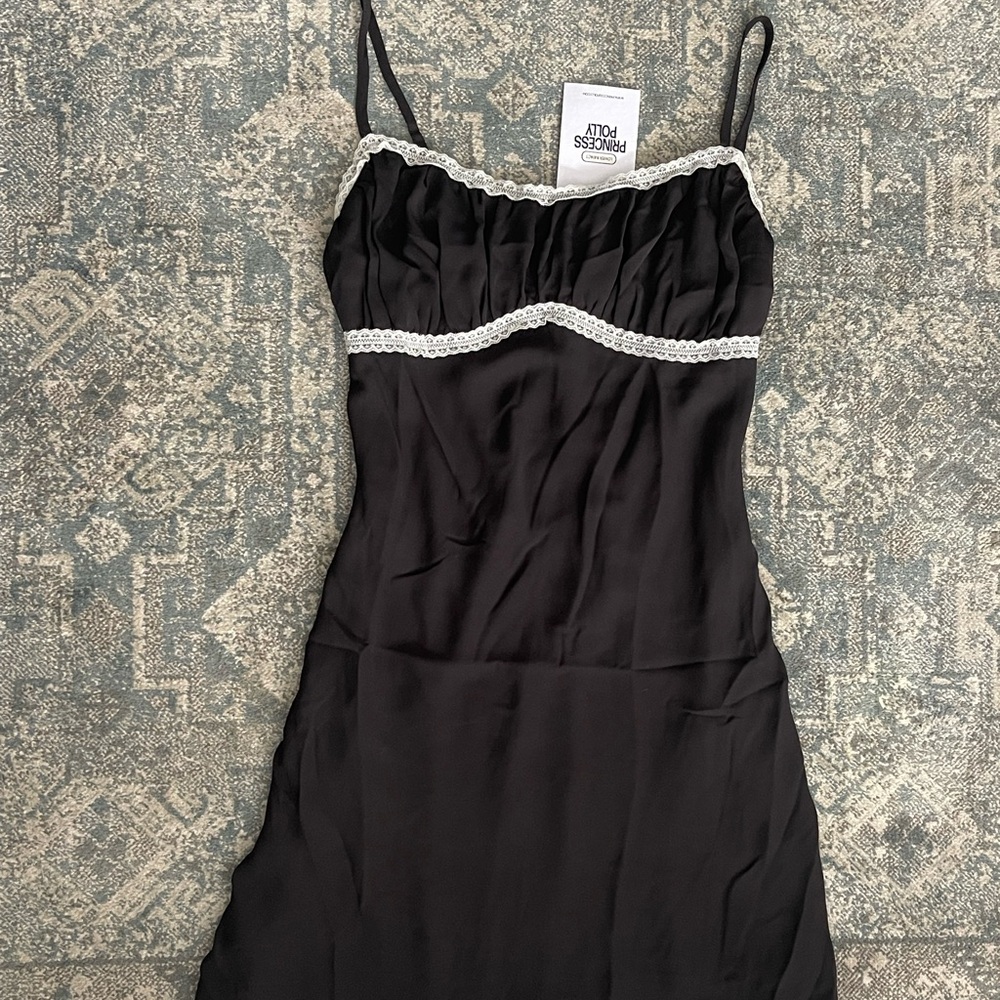 NWT Princess Polly Black Dress Size 6